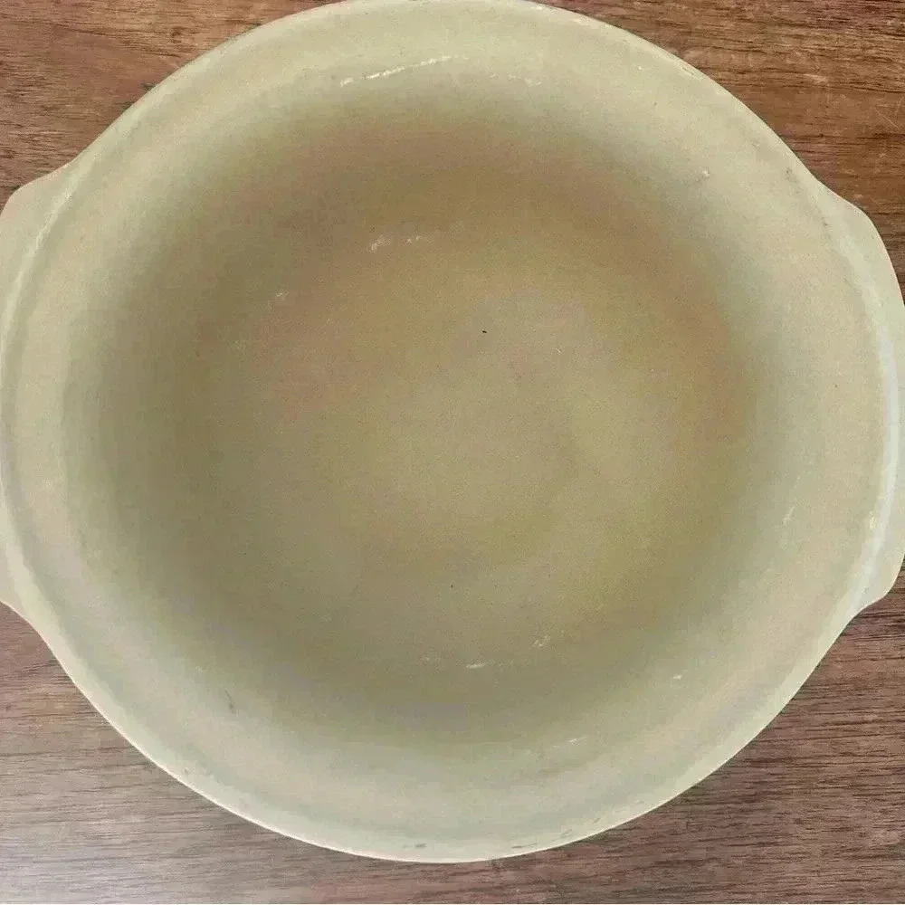The Pampered Chef Family Dome Baker Heritage Collection Stonewear Baking Bowl